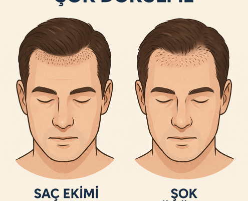 Saç Ekimi Şok Dökülme